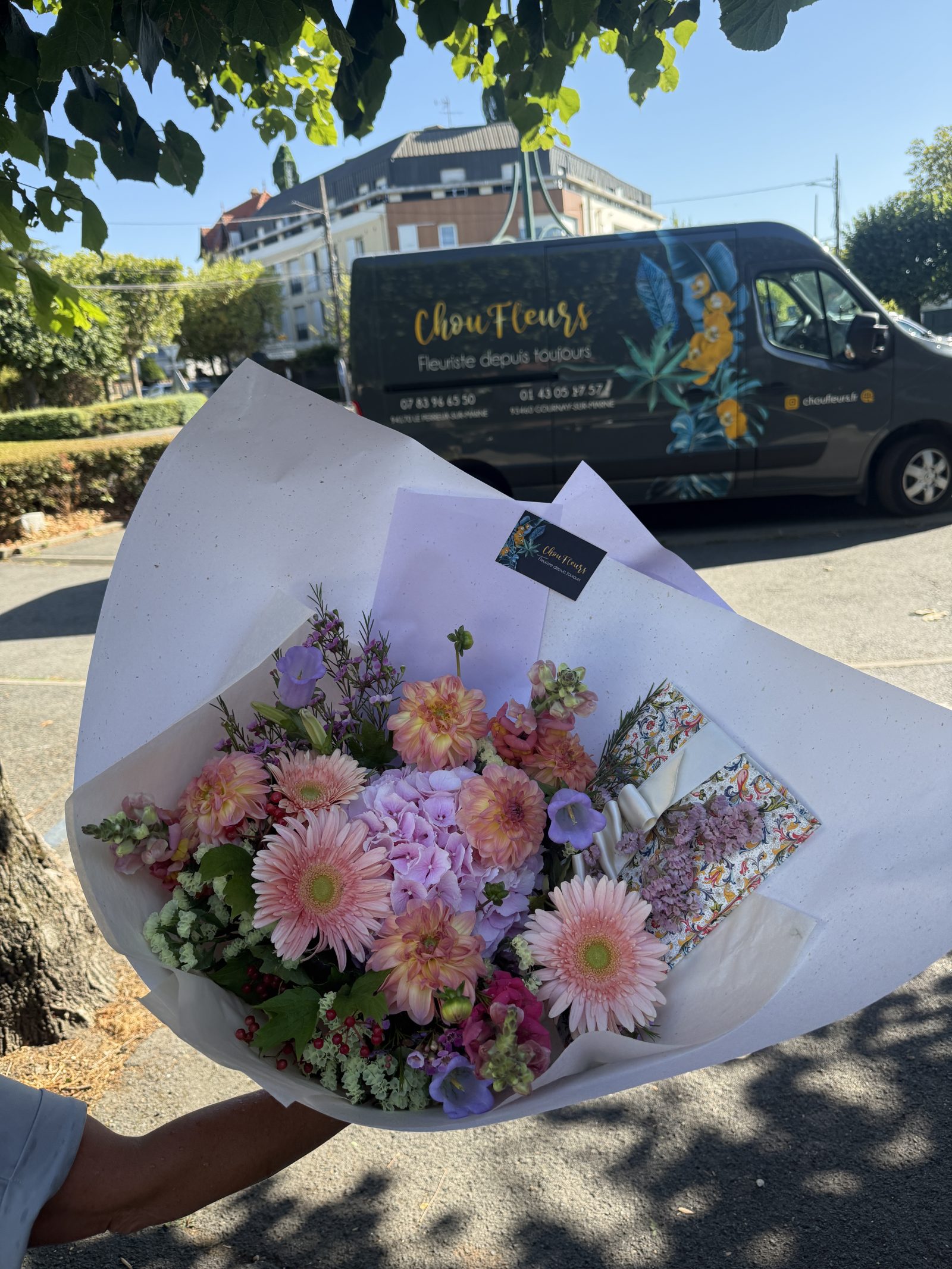 Livraison bouquet de fleurs ce jour en direction de bry sur marne