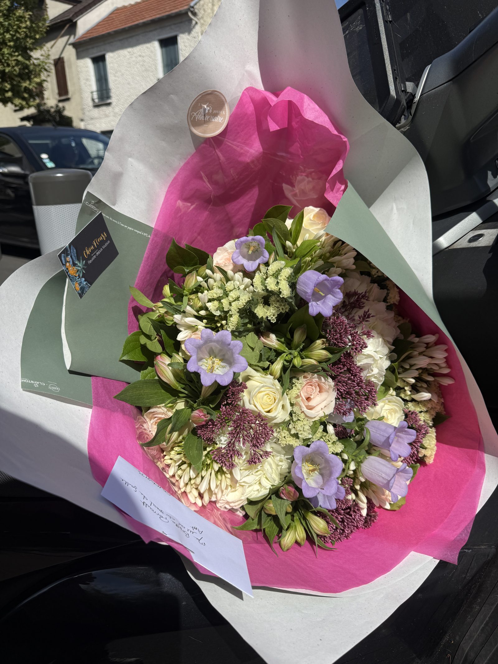 Un bouquet de fleurs livré avec soin à Bry sur Marne